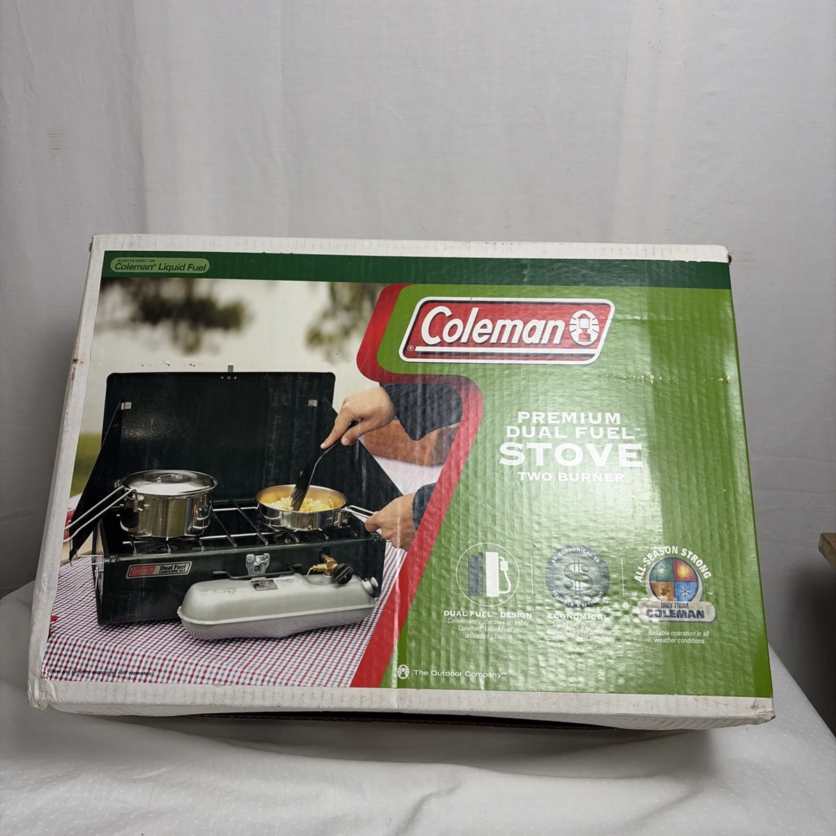 Coleman Dual Fuel Stove 424 for sale | eBay