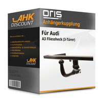 für Audi A3 Fliessheck (3-TüRer) 07.2008-08.2012 Oris AnhäNgekupplung Abnehmbar