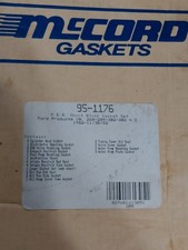 Mccord 95-1176 Gasket Full Set For Short Block Ford V8 260 289 302 302 Ho