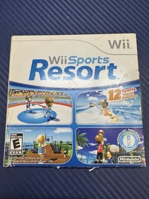 Boxed Nintendo Wii Sports Resort and Wii Remote Plus Console - Black With Games 
