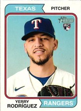 2023 Topps Heritage #320 Yerry Rodriguez