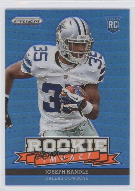 2013 Panini Prizm Rookie Impact Wal-Mart Blue Prizm Joseph Randle #7 RC e8o