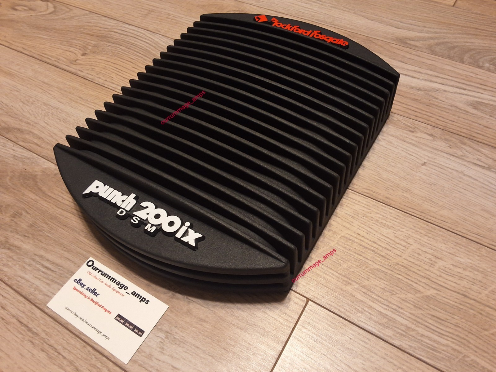 Rockford Fosgate PUNCH 200ix DSM Car Audio Amplifier 🇺🇸 OLD SCHOOL