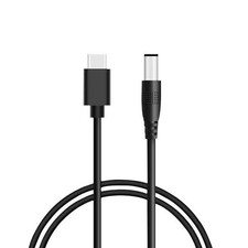 USB C to DC 5.5mm x 2.1mm Power Cord, USB Type C Input to DC 5V Out Charging ...