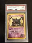 2000 Pokemon Gym Challenge Sabrina’s Gengar PSA 4
