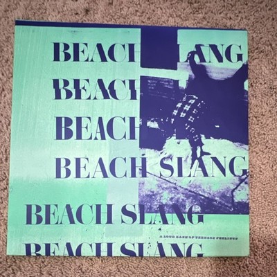 Beach Slang - A Loud Bash of Teenage Feelings Polyvinyl Blue Vinyl LP Indie Rock