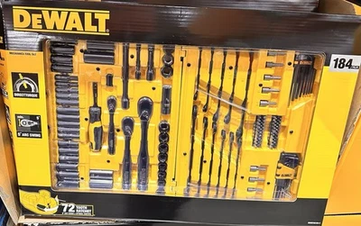 DeWalt Valise outils Neuve 184 pièces Coffret Neuf - Photo 1/4
