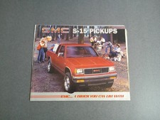 1985 GMC S-15 Pickups Sales Catalog