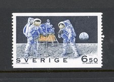 Sweden 1994 SG 1740 Anniversary Moon Landing Space MNH