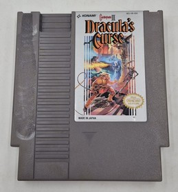 CASTLEVANIA III 3 DRACULA'S CURSE NINTENDO NES GAME CIB COMPLETE W/ BOX & MANUAL