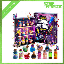 Fairy Magic Potion Kit for Kids, Craft Workshop, Girls Gift, Mystical Recipes