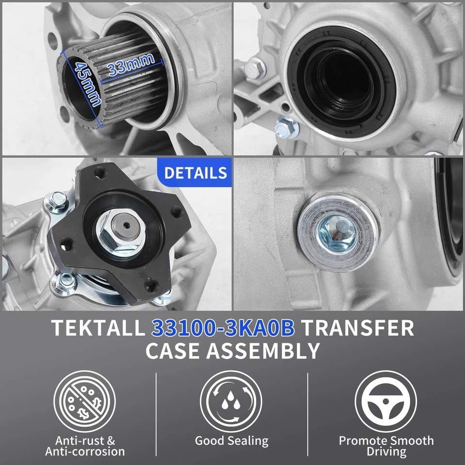 Estuche de transferencia para Nissan Murano 2015-2020 Infiniti QX60 2014-2019 33100-3KA0B Foto 3 de 4