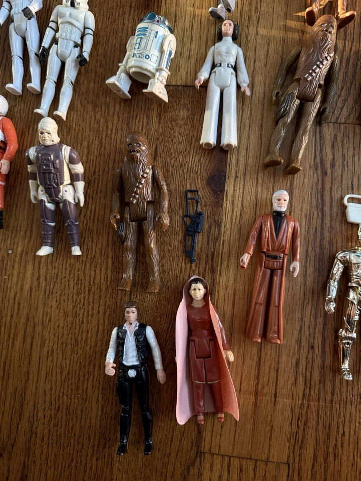 LOTE 77-85 Figuras Kenner Original Darth LUKE FETT LEIA R2-D2 De Colección Star Wars Foto 3 de 4