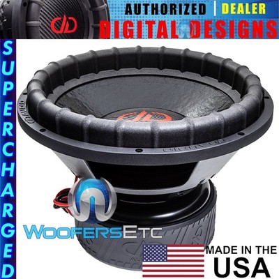 DD AUDIO CB-9915C-D1 SUPERCHARGED 15'' USA MADE 9600W DUAL 1-OHM BASS SUBWOOFER