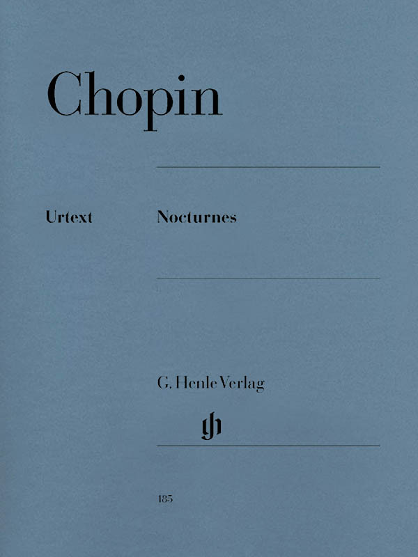 Chopin Nocturnes for Piano Solo Henle Urtext Edition Advanced Sheet Music Book