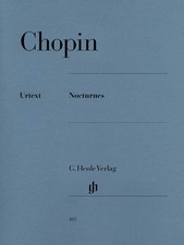 Chopin Nocturnes for Piano Solo Henle Urtext Edition Advanced Sheet Music Book