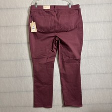 Plum Wine Maurices Colored Jeggings Jelina Trousers Grey/Wine