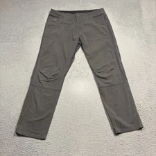Kuhl Radikl Chino Pants Men 38x32 Grey Straight Leg Ripstop Utility Adult