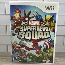 Marvel Super Hero Squad Nintendo Wii 2009 CIB Complete With Manual & Box