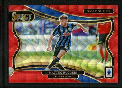 2024-25 Matteo Ruggeri 48/49 Panini Select Serie Red Wave Snapshots