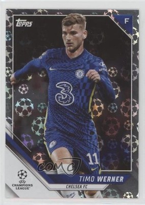 2021-22 Topps UEFA Champions League Starball Foil Timo Werner #24 0r5k