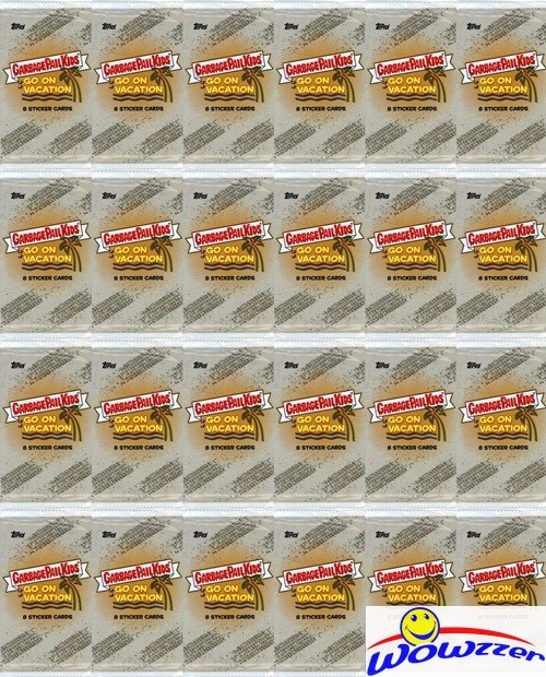 (24)2021 Topps Garbage Pail Kids: GPK Goes on Vacation Sealed Packs-192 Card=BOX