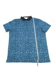 Redvanly Brewer Polo Shirt Color Malibu Blue Size L New No Tags