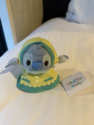 Disney Store Tokio Japan Stitch Ohana Kuscheltier Regenjacke 10 cm Sammler NEU