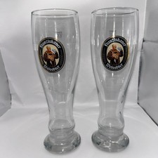Zwei Franziskaner Weissbierglas Weizengläser 0,5l Hefe Bier Glas Gläser (610)