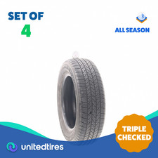 Set Of 4 Used 19565r15 Firestone All Season Firestone 91t - 7.5-8.532 Set Of 4 Used 19565r15 Firestone All Season Firestone 91t - 7.5-8.532