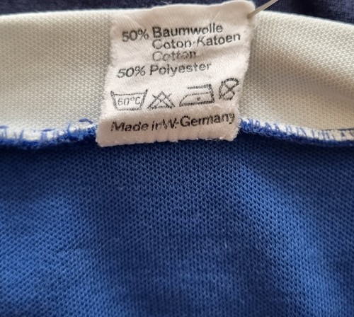 Vintage Adidas Fußball Made in W. Germany Player Issue Trikot Gr. Medium #8 - Bild 4 von 7