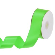 Green Satin Ribbon 50 Yards 1-1/2" Wide Polyester Fabric Ribbon Decoration