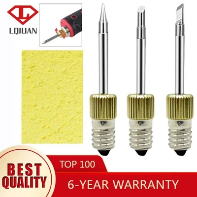 Electric Soldering Iron Tips E10 Replaceable Threaded Cordless Accessories UK - Image 1 of 4