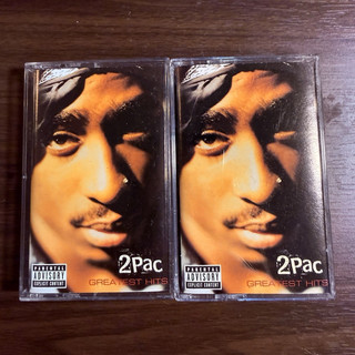 2Pac Greatest Hits DualCassette Album 1999 Death Row/Interscope Rap Parental Adv