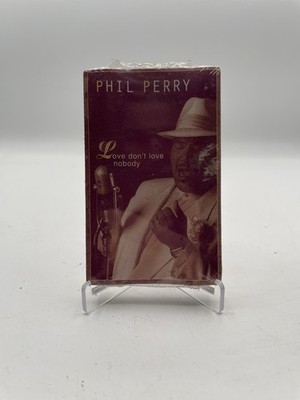 Sealed Phil Perry Love Don t Love Nobody Cassette Single 1995 Rare