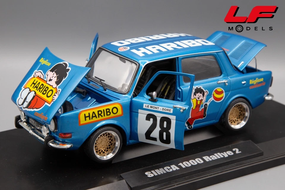 1:18 SIMCA 1000 Rallye 2 Haribo - Norev - Immagine 3 di 4