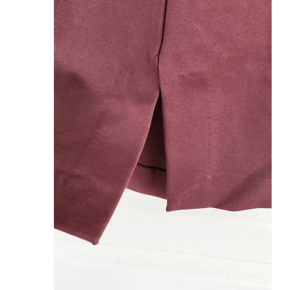 New NWOT Maeve For Anthropologie Mauve Berry Mini Micro Skirt Size