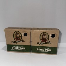2 Dr. Squatch Men's Natural Soap - Pine Tar - 5 Oz Bar