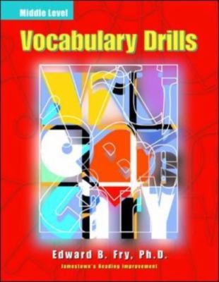 Vocabulary Drills: Middle [ Fry, Edward ] Used - Very Good