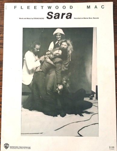 SARA - Fleetwood Mac / Stevie Nicks - ©1979 - sheet music