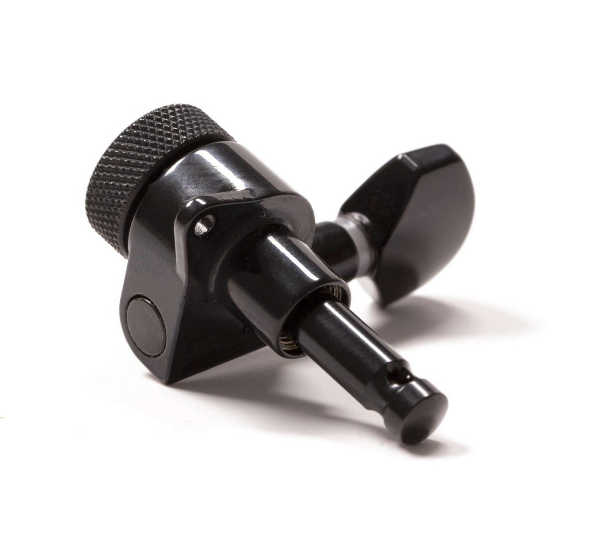 Meccaniche Tone Ninja 19:1 Per Chitarra – 6 Baritoni In Linea Nichel Nero – TLBN-6L-BA