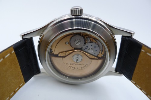MANU PROPRIA ANGULAR MOMENTUM SKYMASTER MOTHER OF PEARL STEEL LIMITED SWISS 36MM - Picture 4 of 9