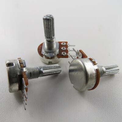  2 x Poti Potentiometer Dreh 1-turn 100k linear 6mm Drehwiderstand Widerstand
