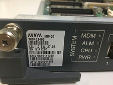 Avaya MB450 Control Card for G450 700432495 1.0