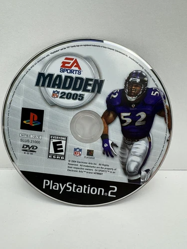 Madden NFL 05 Sony PlayStation 2 disc only, 2004 PS2