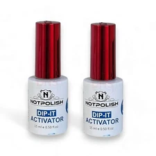 NotPolish Dip Liquid 0.5 Oz - #3 Dip It Activator (Pack of 2)