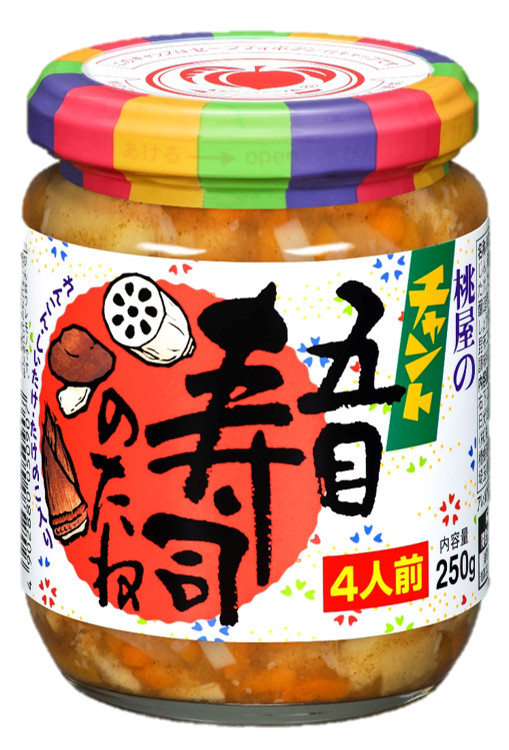 Momoya, Chanto Gomoku Sushi no Tane, Verduras cocidas con vinagre, 250 g, Japón