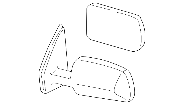 Genuine GM Mirror 15593663