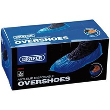 Draper Disposable Overshoe Covers Pack of 100