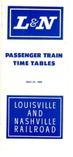 LOUISVILLE & NASHVILLE RAILROAD - SYSTEM PUBLIC TIMETABLE - 4/27/1969